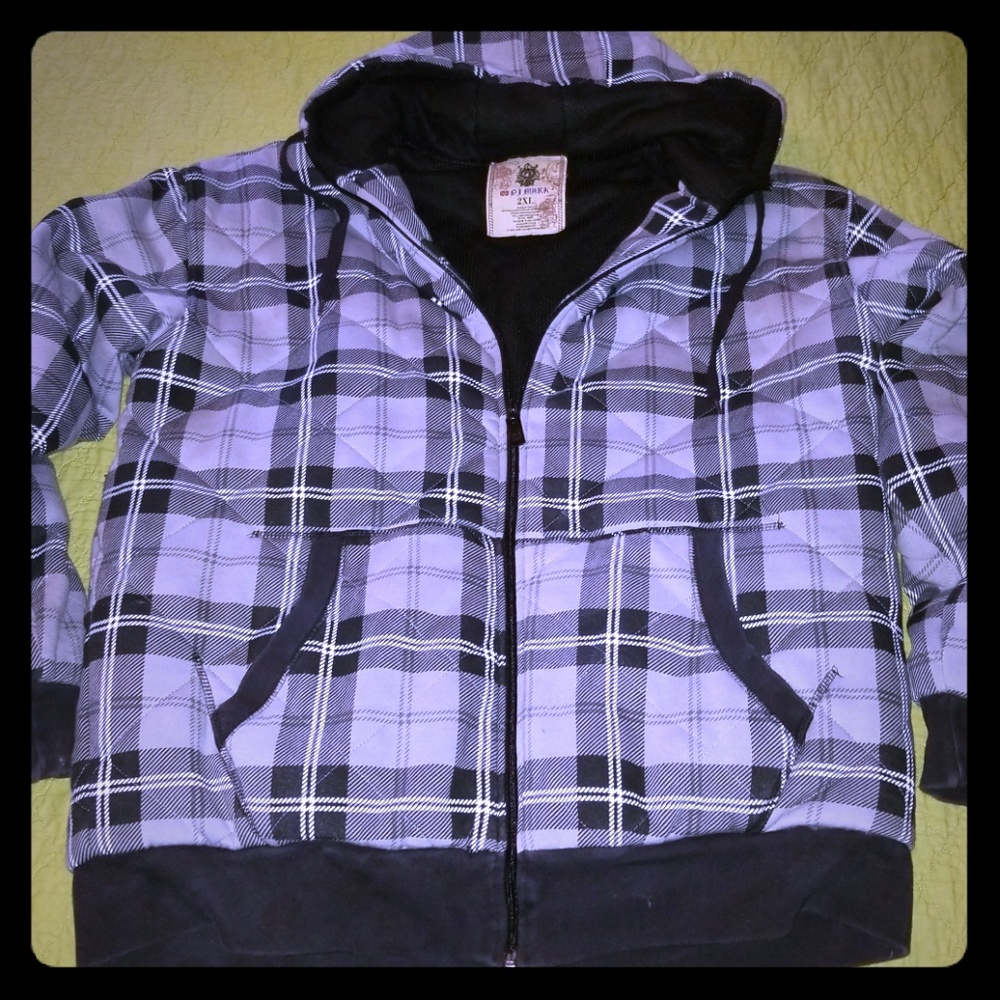 PJ Mark Quilted Mens Skater Coat